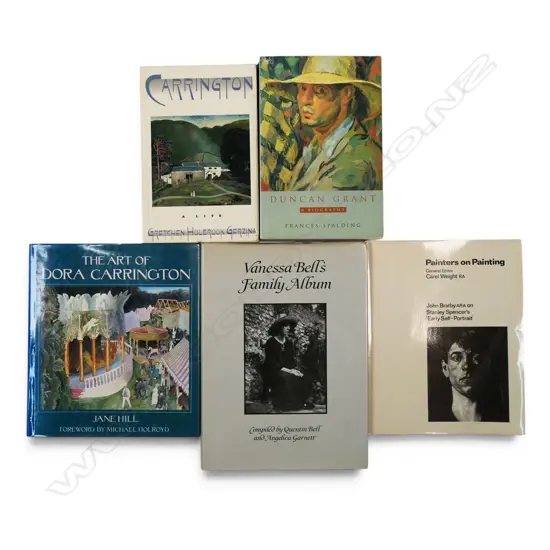 FIVE PUBLICATIONS - BLOOMSBURY GROUP ARTISTS